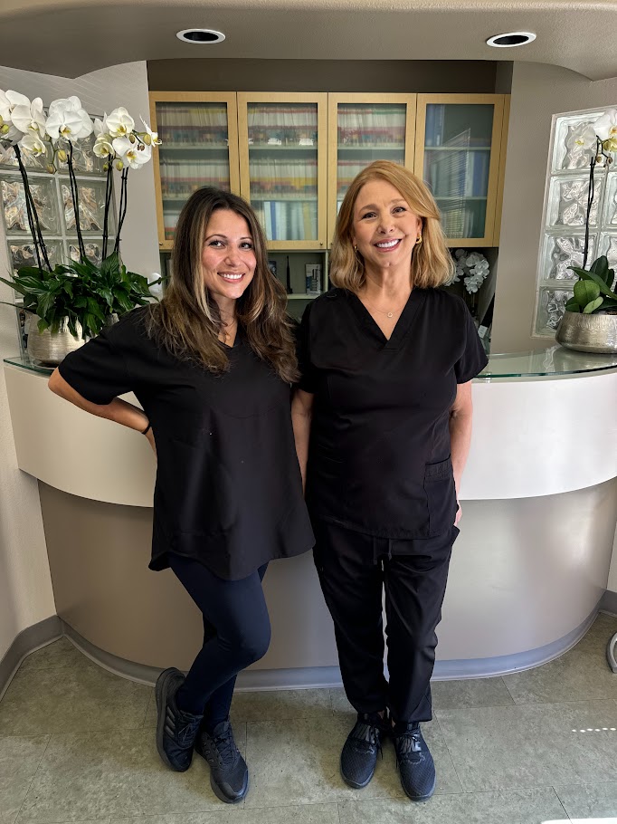 Dr. Tania Baker and Bahar at Calabasas Dental Spa